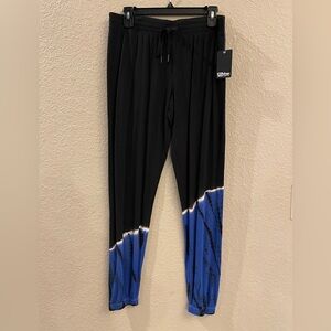 P.J. Salvage Black and Blue Joggers